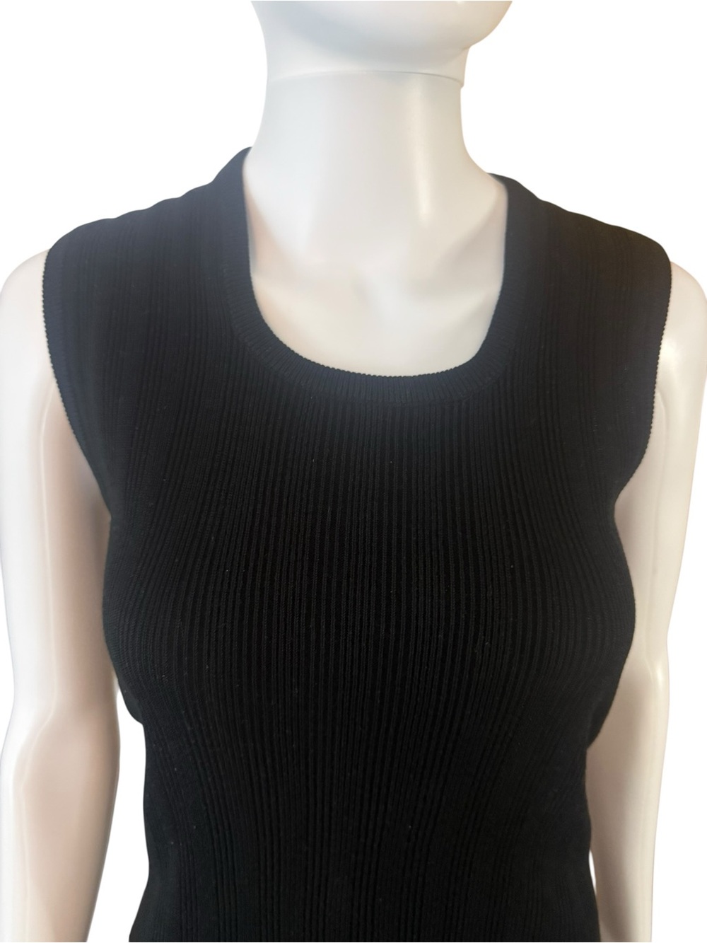 Vintage Broadway Department Store Black Sweater Tank | British Crown Colony Hong